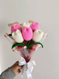 Crochet Tulip Bouquet 💐