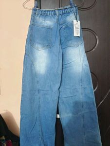 Light Wash Wide Leg Jeans