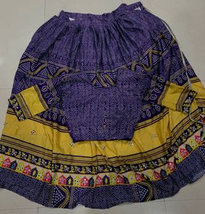 Vibrant Bandhani Print CHANIYA CHOLI/TAILORED