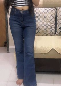Women's bootcut Blue Denim Jeans