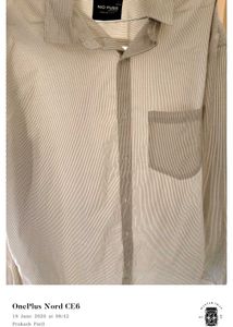 2 Unused Formal Shirts 42 &amp; 44 Size Check &amp; Line