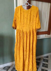 🌻Mustard Yellow Maxi Dress