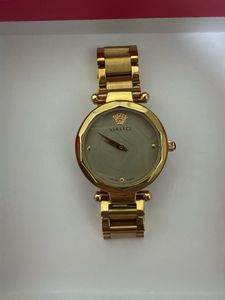First copy Versace Gold Watch