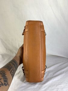 Vintage Adena Luce Italy  Leather Shoulder Bag