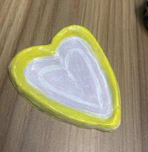 Handmade Heart Trinket Dish