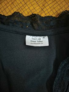 Black Lace Top