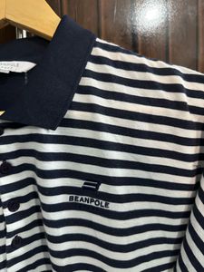 Bean Pole Men's Striped Polo T-Shirt