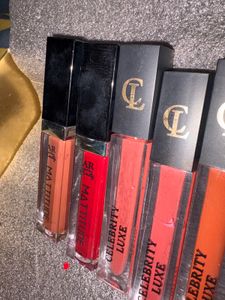 set of 5 Liquid Lipsticks