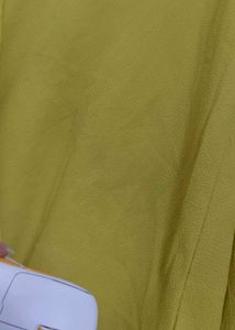 V-Neck Draped Long Sleeve Blouse