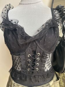 Frill Corset Bodysuit