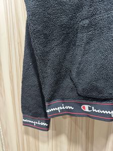 Champion Black Quarter Zip Sherpa Hoodie