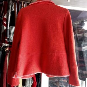 Coral Wool Blend Jacket