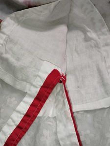 Self designed white kurta ♥️