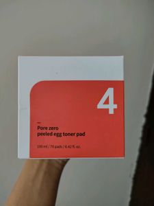 No. 4 Pore Zero Peeled Egg Toner Pads