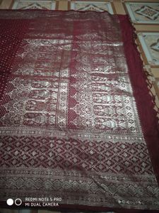 Old Vintage Banarasi Silk Saree
