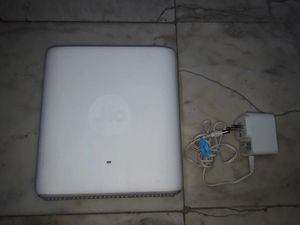 JIO Air Fiber router with adaptor