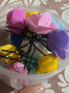 NEW 12 Cute Flower Hair Pins