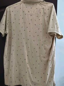 Men's Casual Printed Polo T-Shirt
