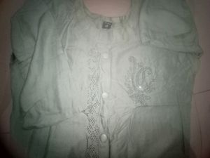 Grey Colour Shinning Kurti