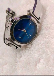 Fastrack Blue Analogue Watch