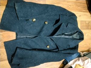 Navy Double-Breasted Peacoat