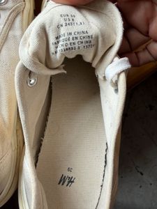 Original H&amp;M Chunky Canvas Sneakers UK6
