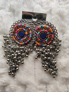 Boho Beaded Dangle Earrings