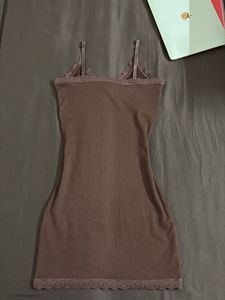 Cute Brown h&amp;m Mini Dress🩶