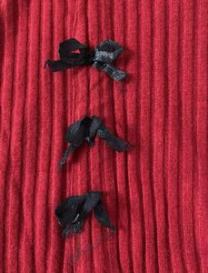 Ribbed Off-Shoulder Top with Bow Detail