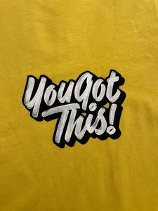 Cute Yellow Graphic T-Shirt