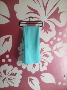 Cyan Color Kurta Set