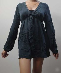 Chic Black Mini Dress (Made In China)