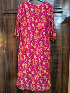 Women’s Geogrette Regular Fit Casual Kurti