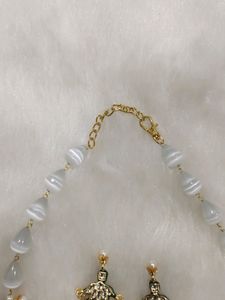 Monalisa Stone Necklace Set