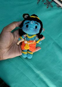 Handmade Crochet Radha Doll