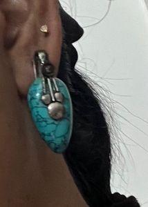 Turquoise Stone Earrings