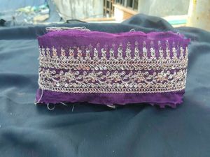 Embroidered Border lace
