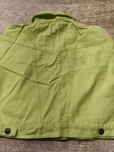 Green Denim Jacket