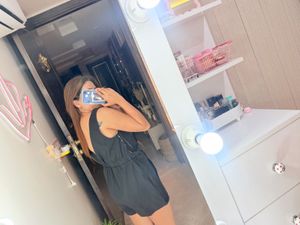 Sleek Black Wrap Playsuit new w/o tags