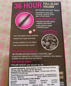 Benefit Cosmetics Bad Gal Bang Mascara Mini