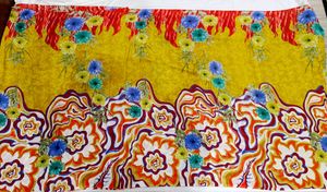 🇳🇿💫🎀Vibrant Floral Print Saree
