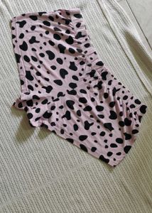 Disney Cute Pink Dalmation Print Pajama Shorts