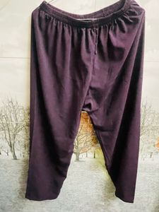 Deep Purple Collared Button-Up Shirt