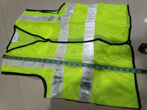 Fluorescent Green Safety Jacket