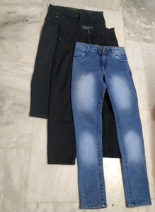 Denim Boys Geans(2 Black,1blue)