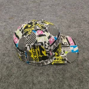Billabong Graphic Graffiti style fitted cap