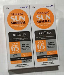 Venusia Sun Mineral SPF 65