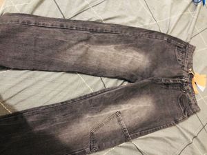 Stylish Grey Wash Denim Jeans