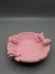 Blush Bow &amp; Rose Jewellery Dish Set