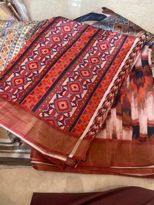 Elegant Printed Saree